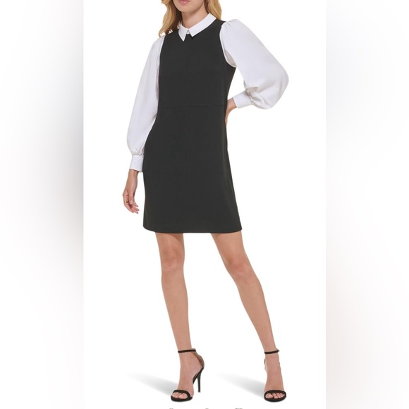 Tommy Hilfiger Contrast Dress - Picture 1 of 8